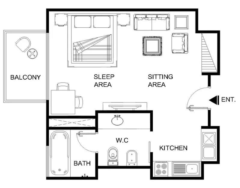 Апартаменти Lux The Jw Marina 2 *